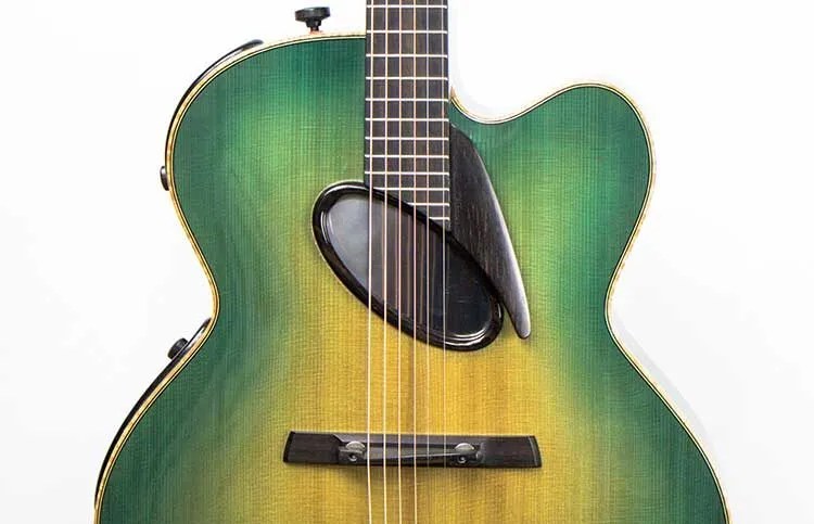 Great Acoustics: John Monteleone’s Rocket Convertible Is a Standout Archtop from the Blue Guitar Collection