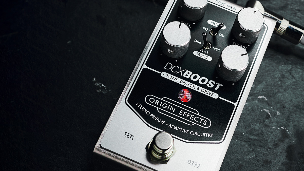 Origin Effects DCX Boost review – a pedal that simply improves your tone just by being active