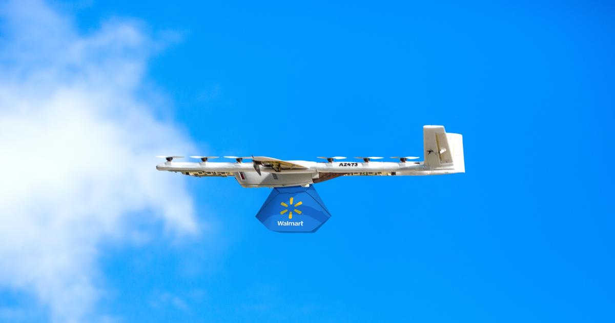 Wing and Walmart will offer six-mile drone deliveries over Dallas