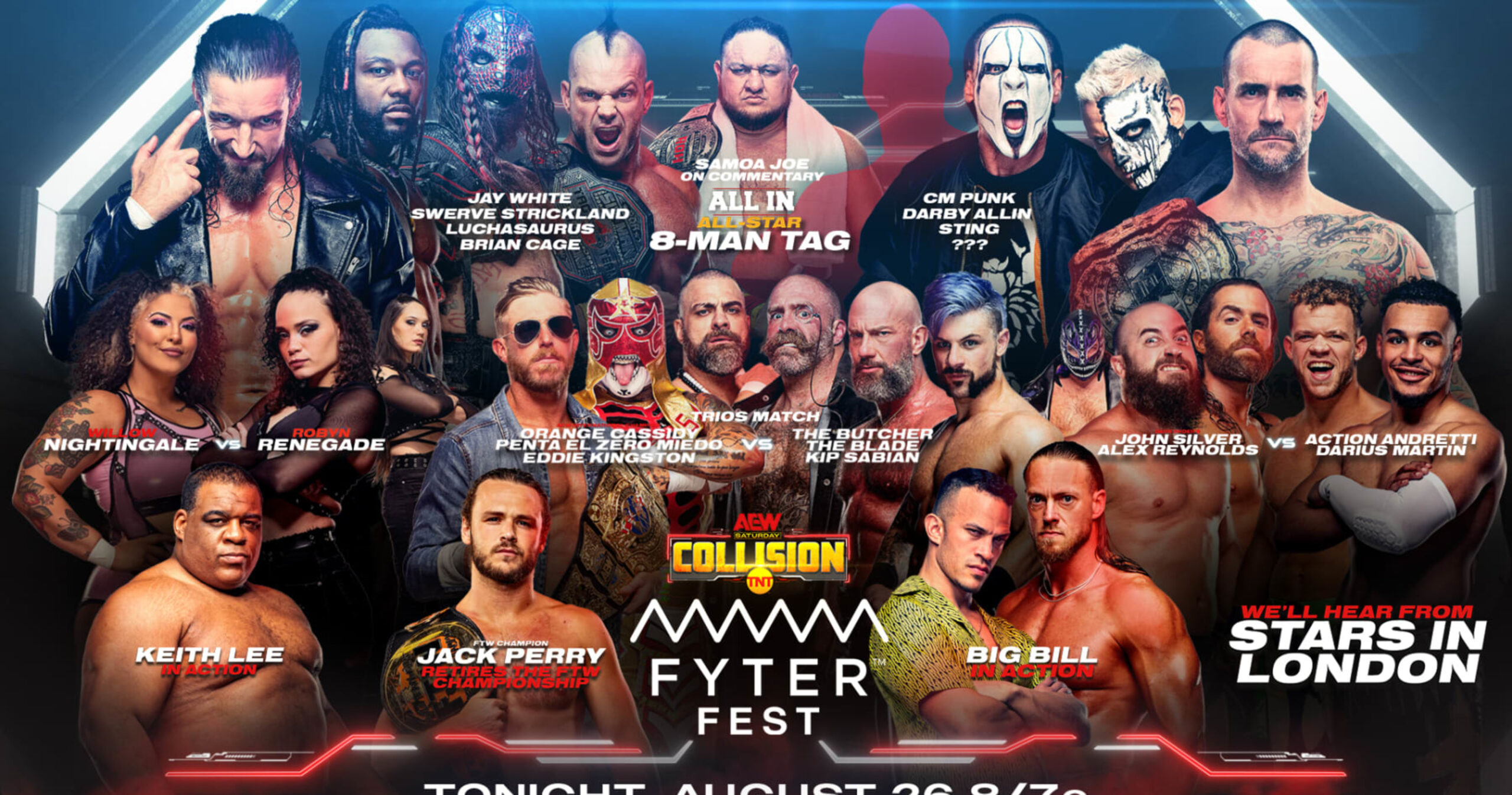 AEW Collision Results: Winners, Live Grades, Reaction and Highlights Before All In