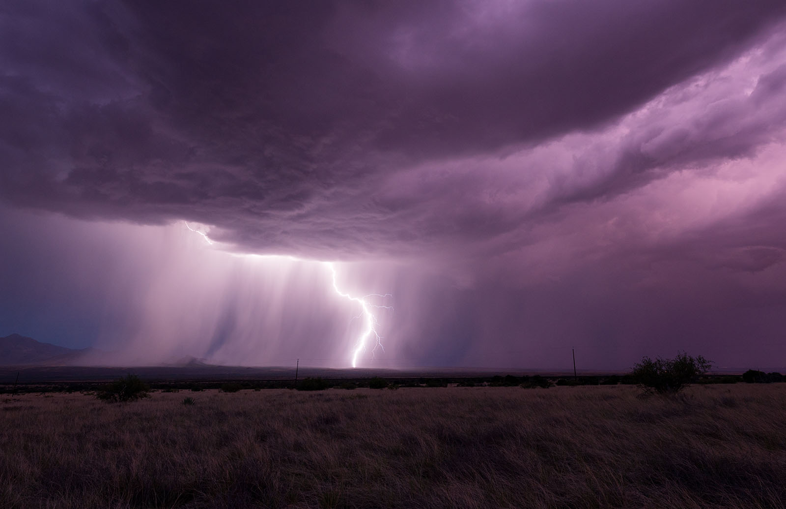 Stunning photos show rare upside-down lightning streaking up into the sky