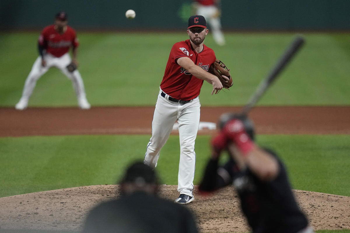 Guardians’ David Fry becomes first true position player to pitch 4 innings since 1988 in blowout loss to Twins