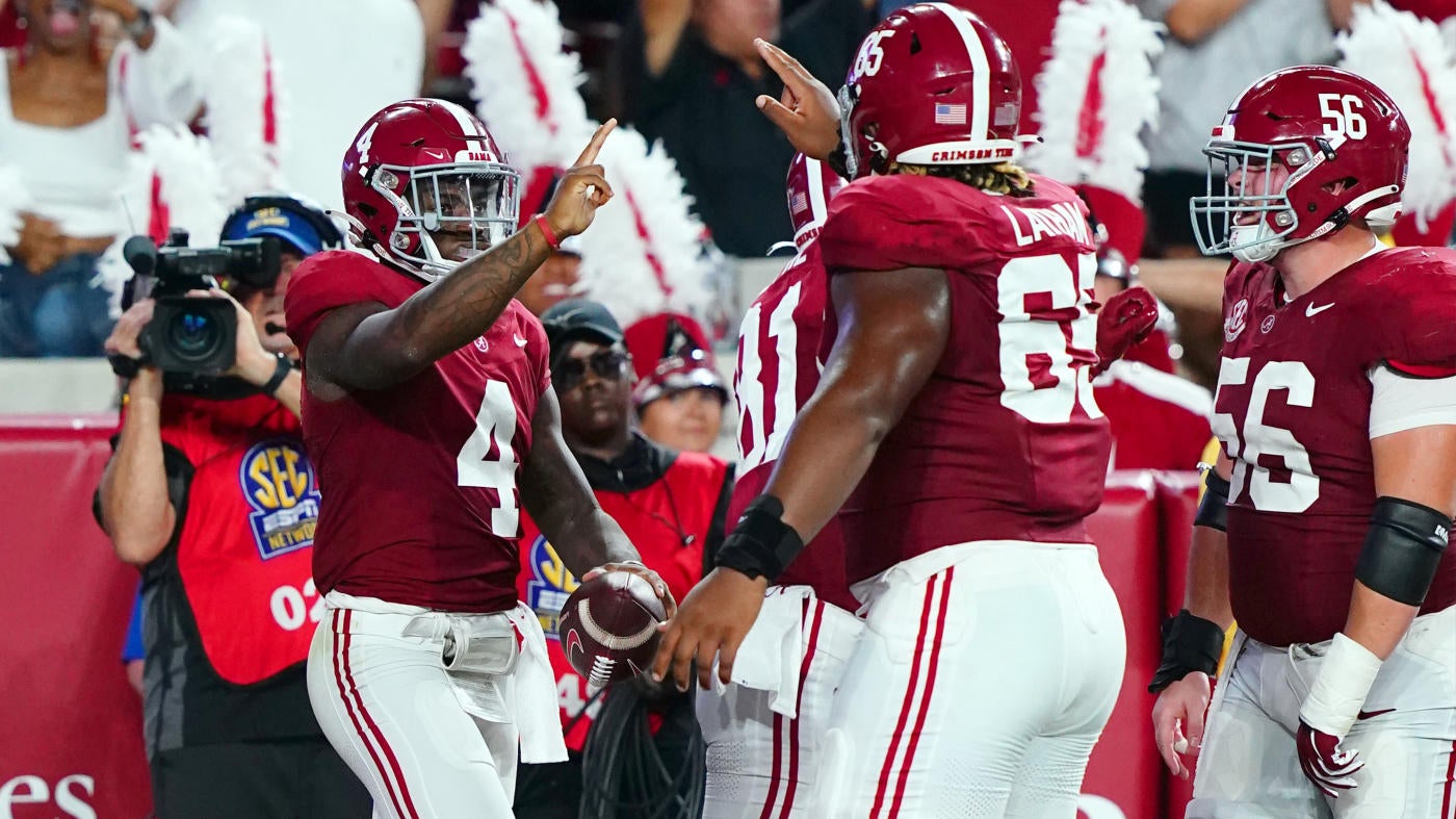 College football rankings, grades: Alabama earns ‘A+’, Clemson gets ‘F’ in Week 1 report card