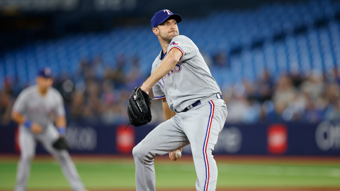 Max Scherzer injury: Rangers pitcher leaves start with right triceps spasm amid heated playoff race