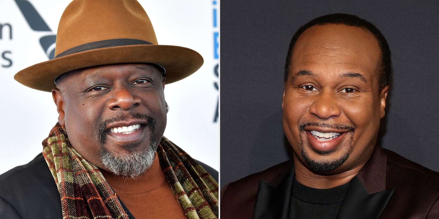 Watch Cedric the Entertainer and Roy Wood Jr. have a dad-joke battle