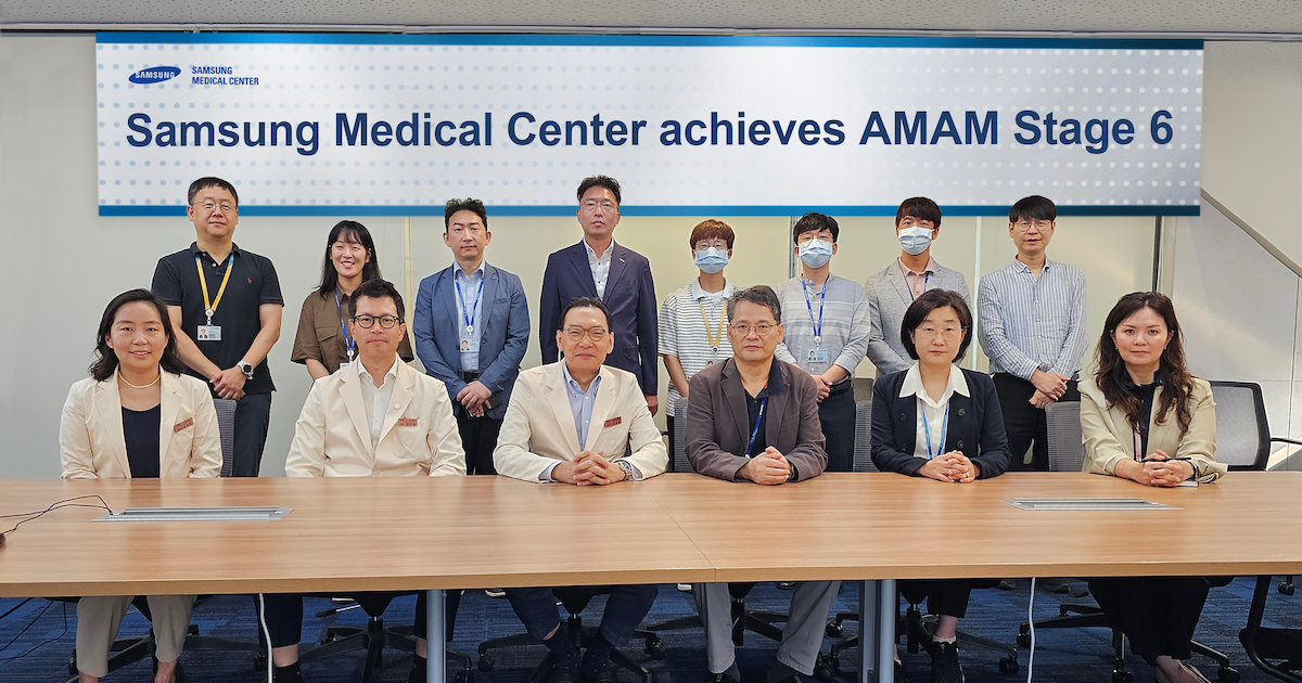 Samsung Medical Center becomes APAC’s first AMAM Stage 6 hospital
