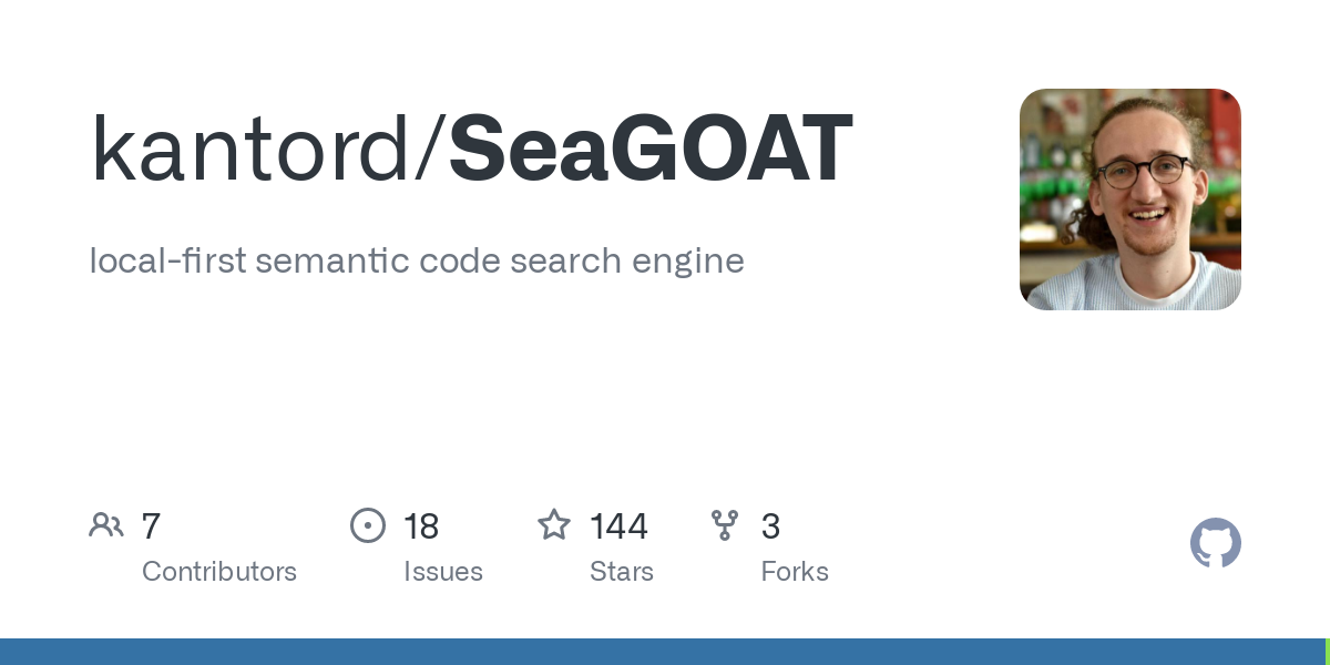Show HN: SeaGOAT – local, “AI-based” grep for semantic code search