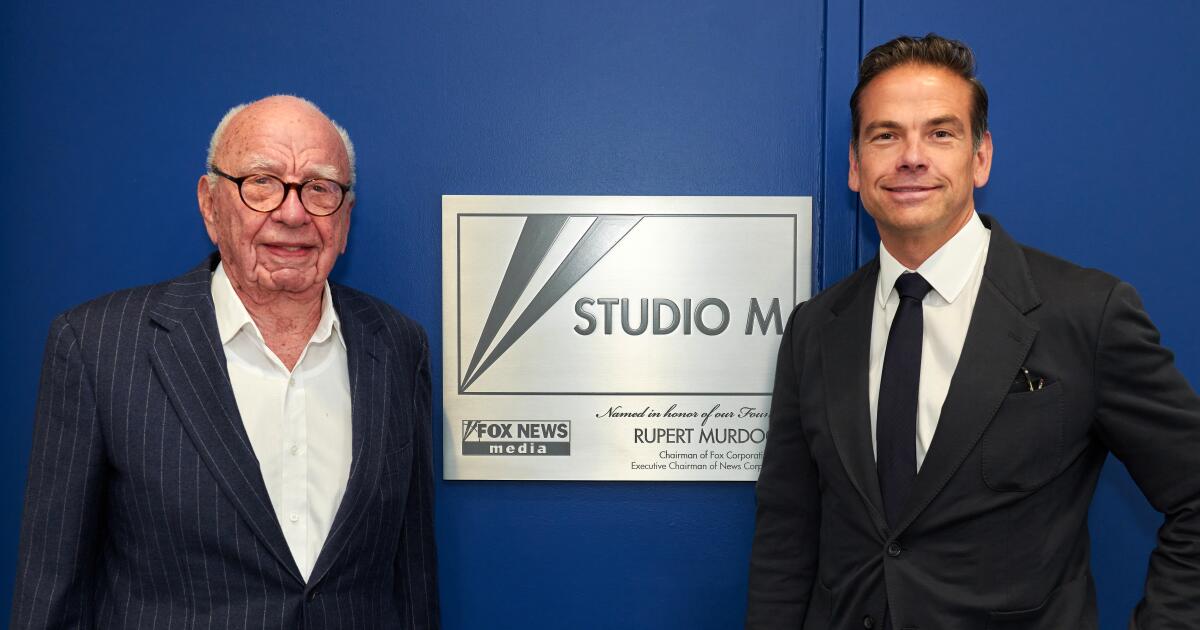 Real-life ‘Succession’ as Lachlan Murdoch solidifies perch atop Fox and News Corp.