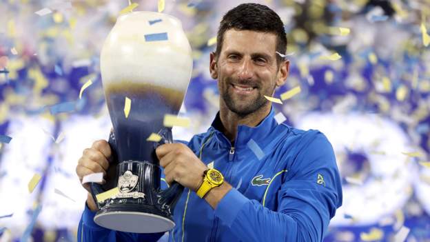 Cincinnati Open: Novak Djokovic wins title by beating Carlos Alcaraz as rivalry intensifies