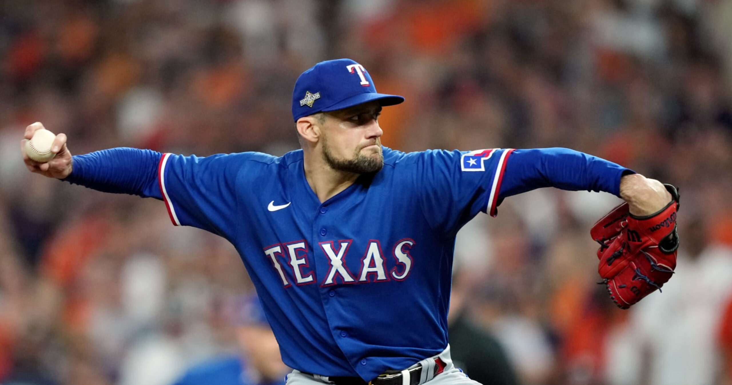 Nathan Eovaldi, Adolis García Praised by Fans in Rangers’ ALCS Game 6 Win Over Astros