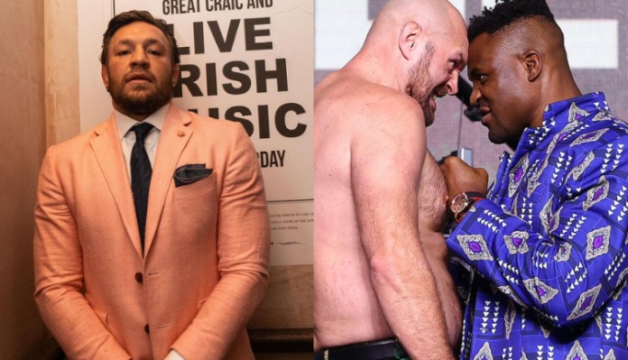 Conor McGregor weighs in on the controversial Tyson Fury vs. Francis Ngannou result