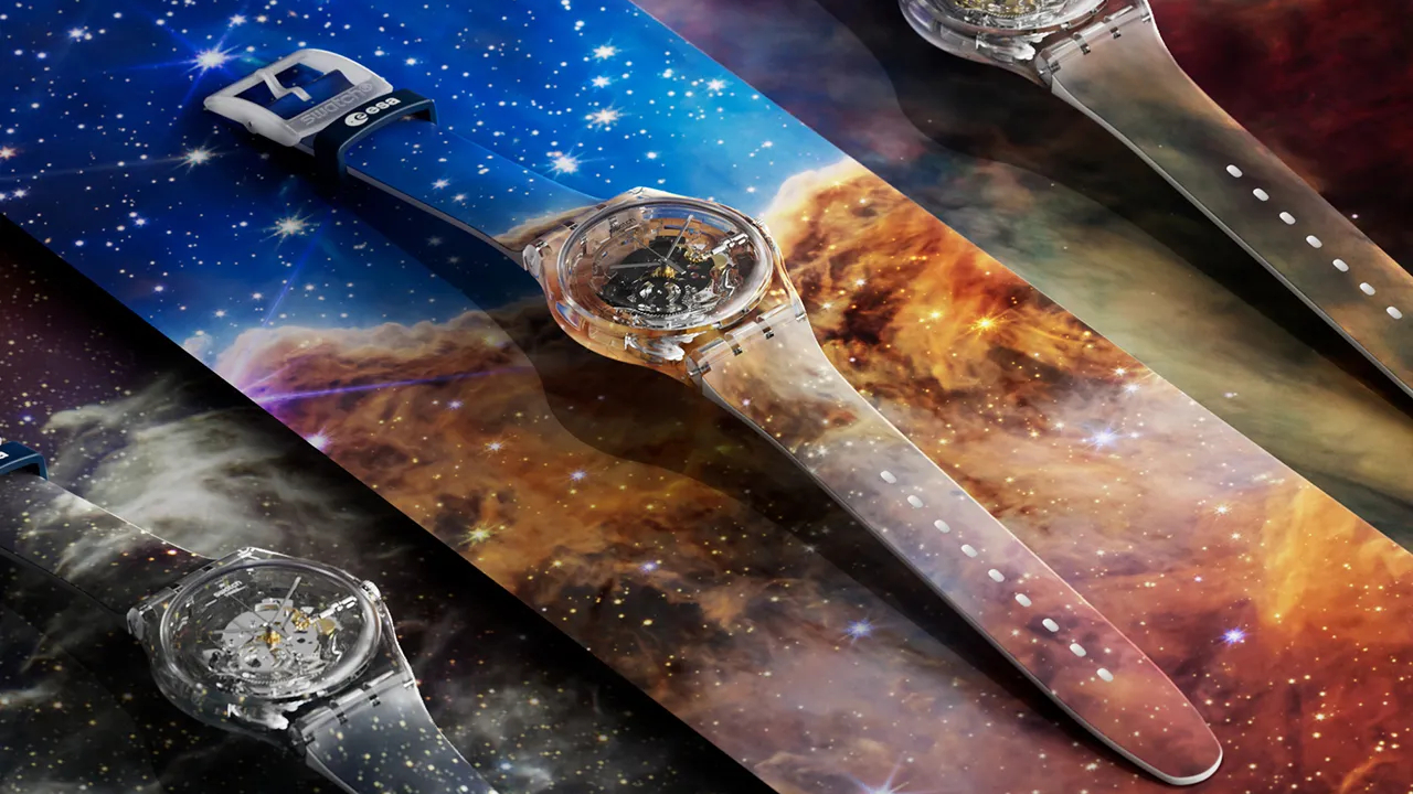 Space telescope images star on new ESA-endorsed Swatch watches