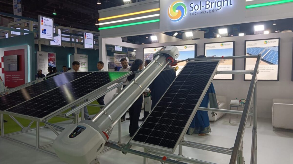Sol-Bright introduces automated robotic cleaning system for utility-scale solar