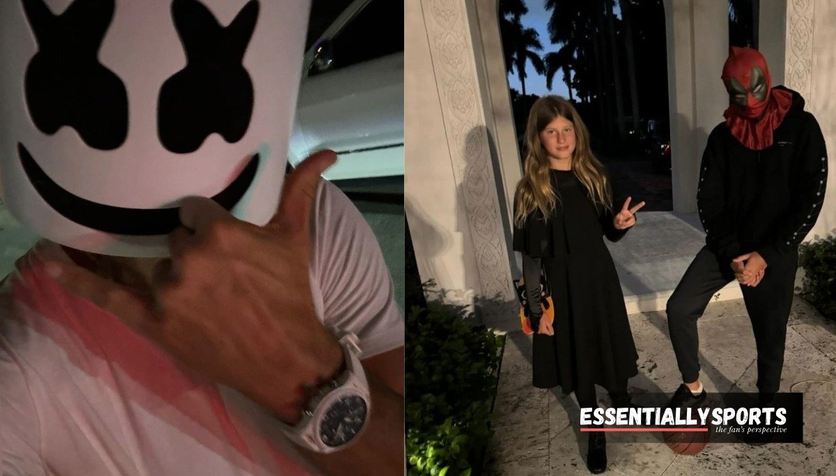 Dressed as Marshmallow for Halloween, Tom Brady Ends an Eventful Night With Daughter Vivian & Son Jack In His Vintage Style