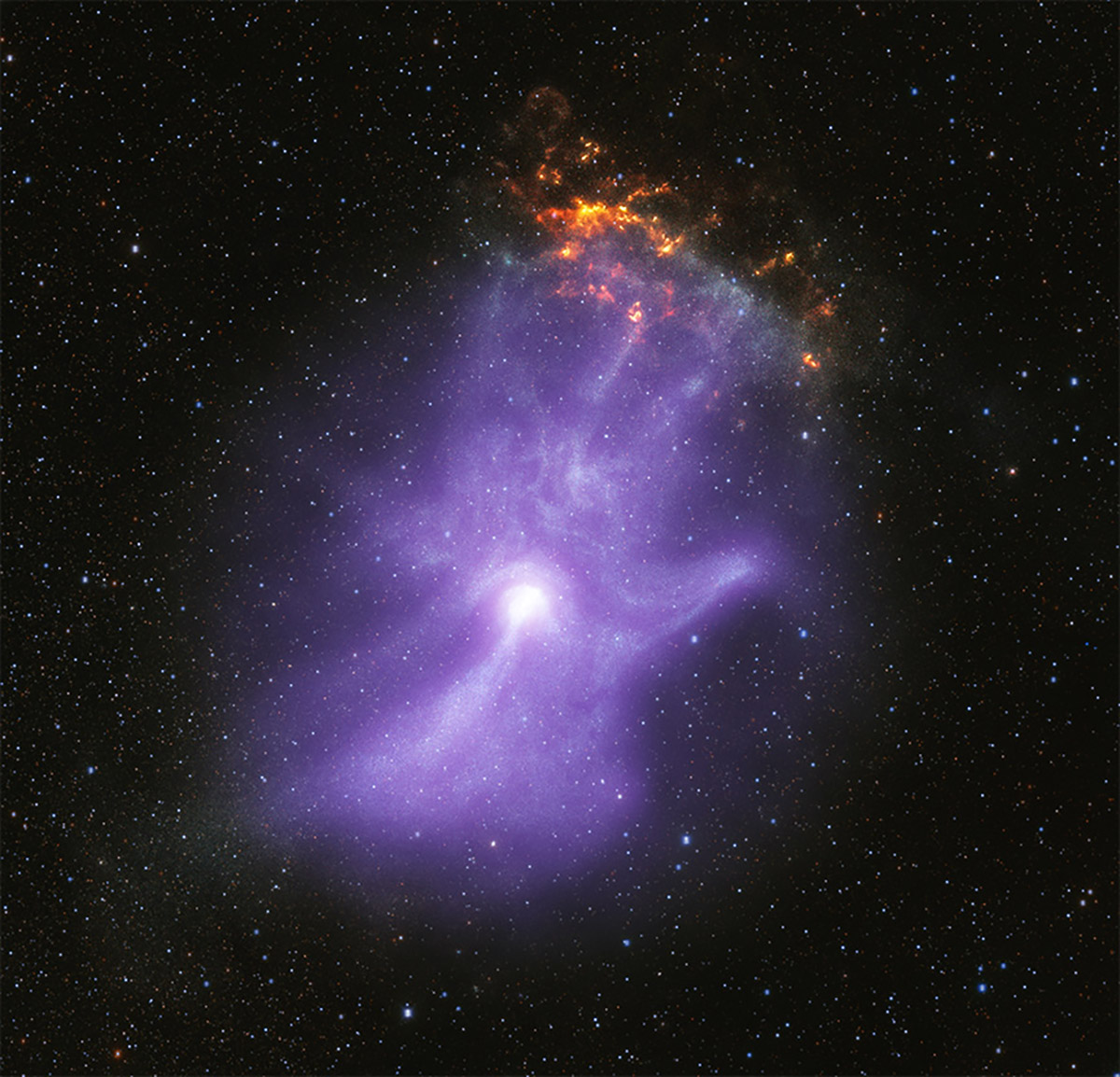 NASA captures image of eerie ‘ghost hand’ in space