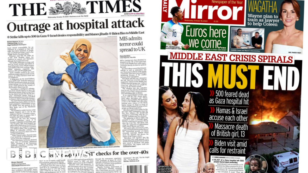 The papers: ‘Hospital horror and ‘bring my baby home’