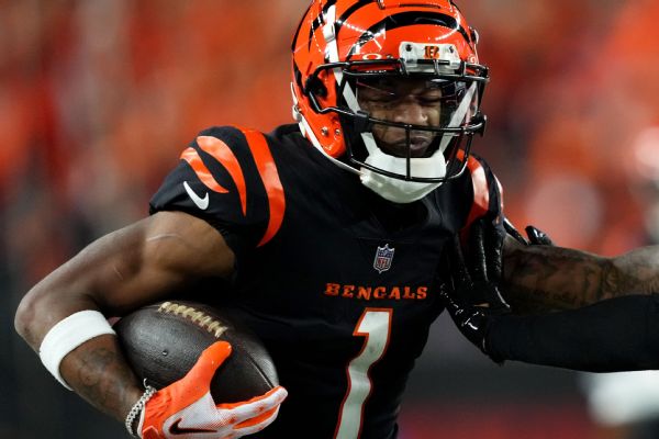 Source: Bengals optimistic WR Chase will play