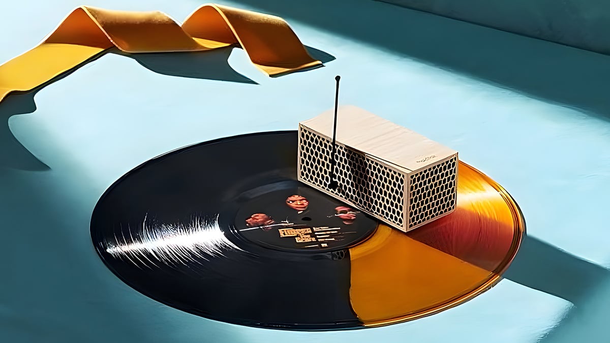 Get the world’s smallest portable record player for $80