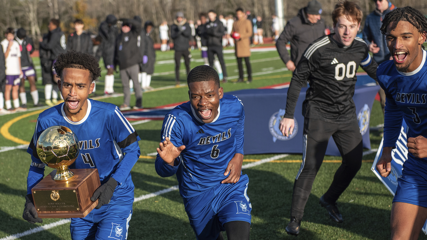 Lewiston High School’s state soccer title is a salve after last month’s mass shooting