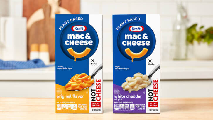 Mac and cheese goes dairy-free with Kraft NotMac&Cheese launch