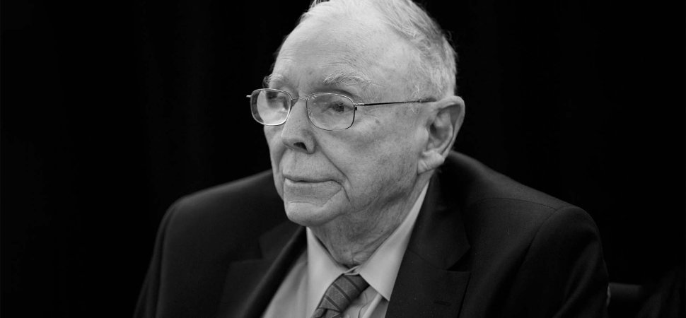 Charlie Munger’s Greatest Lesson For Leaders