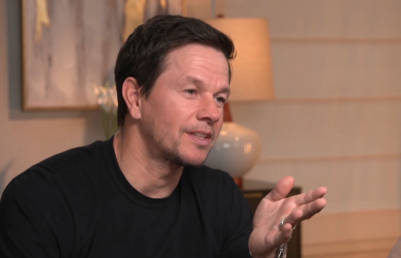Mark Wahlberg reveals he crashed a frat party at daughter Ella’s college: ‘It was nuts’