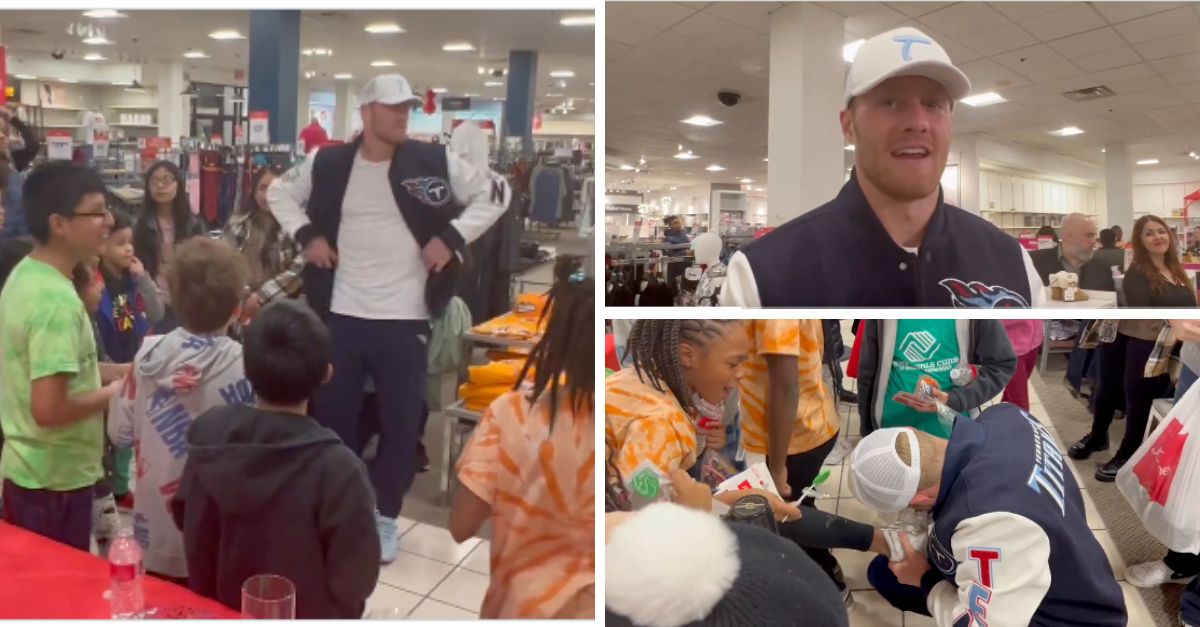 Christmas Cheer: Titans QB Surprises Local Kids with Gifts, 24 Hours after Comeback Win