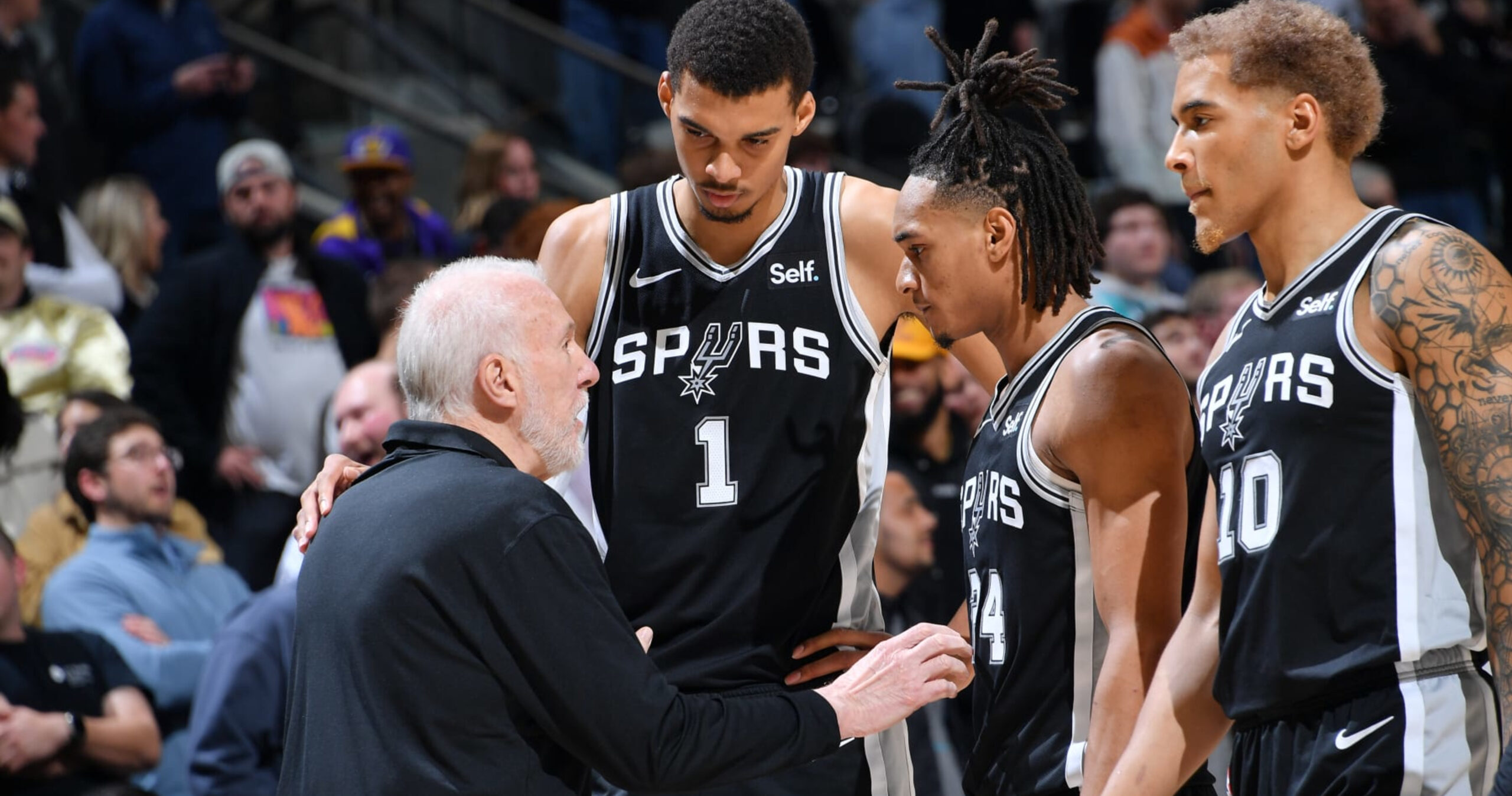 Gregg Popovich on Spurs Making a Trade amid NBA Rumors: ‘Why Would We Do That?’