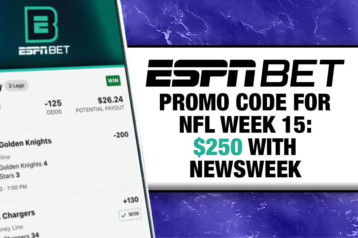 ESPN BET Promo Code for NFL Week 15: Grab $250 Bonus With NEWSWEEK