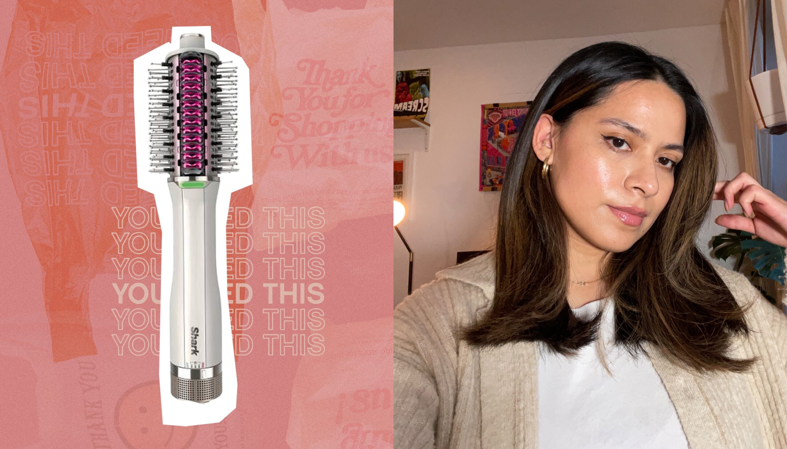 This Viral Shark SmoothStyle Heated Brush Is Worth the Hype