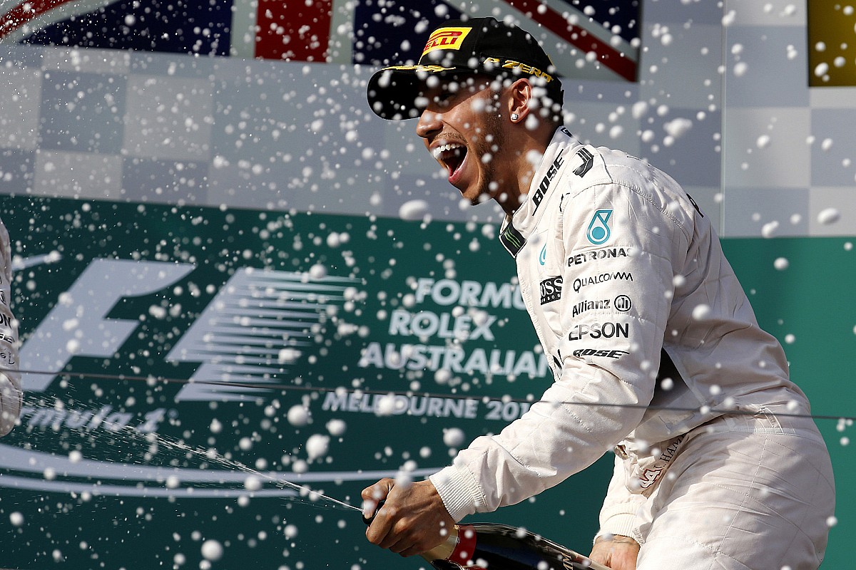 Hamilton: Podium celebration dream a driving force in F1 motivation