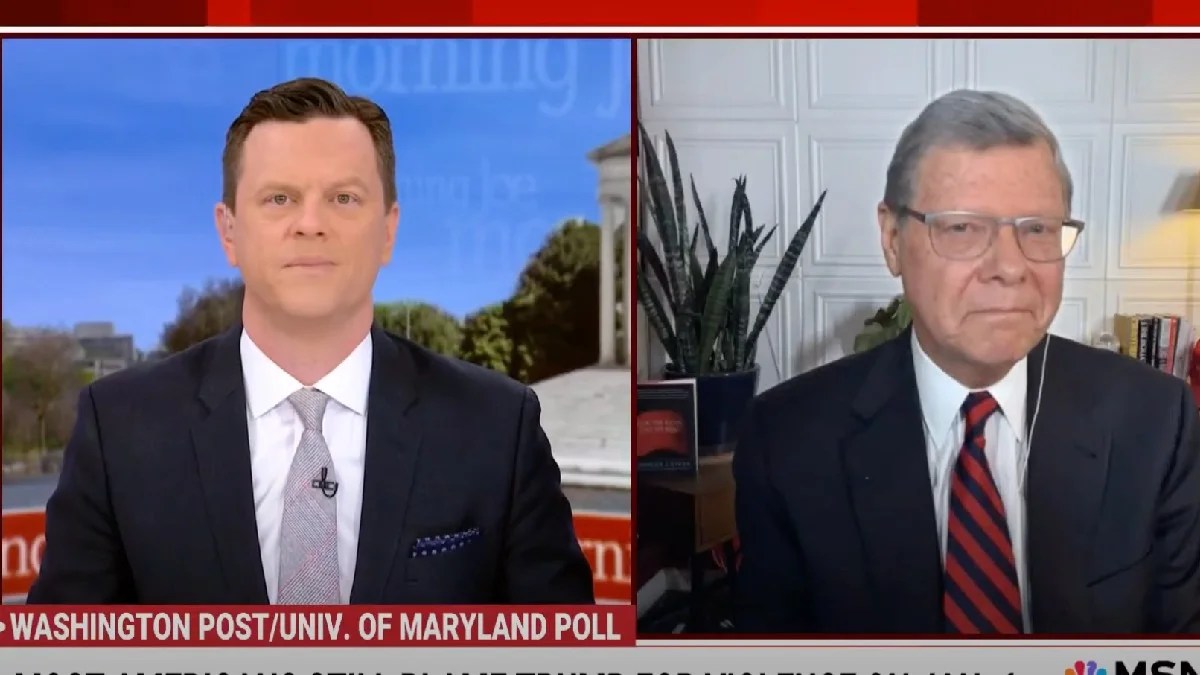‘Morning Joe’ Slams Poll Showing Fewer Republicans Find Trump Responsible for Jan. 6 in 2023: ‘This Is a Post-Reality World’ | Video
