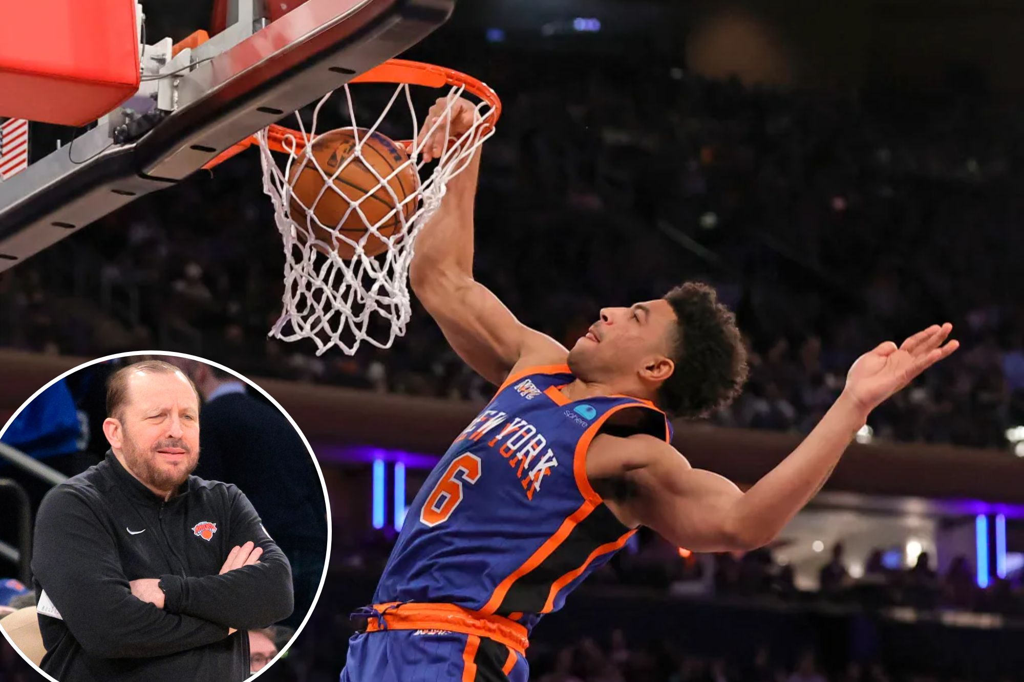 Tom Thibodeau wants Quentin Grimes to tune out Knicks trade chatter