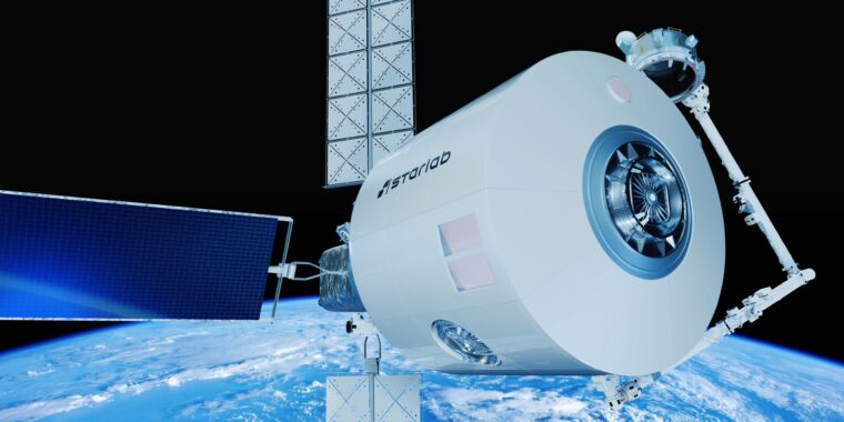 Starlab—with half the volume of the ISS—will fit inside Starship’s payload bay
