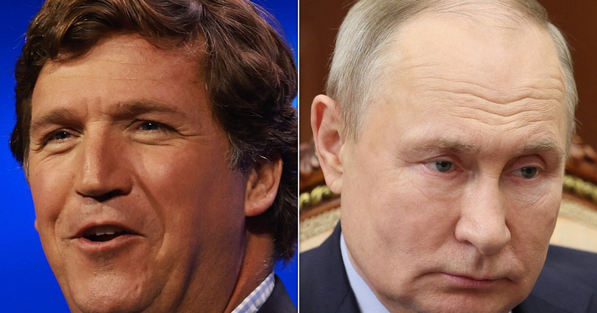 Tucker Carlson Announces Interview With Russian President Vladimir Putin