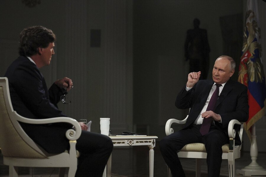 Carlson’s interview with Putin yields propaganda, history lectures
