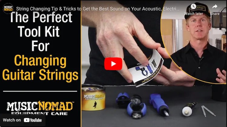 Changing Your Guitar Strings Just Got Easier, More Effective & FUN!