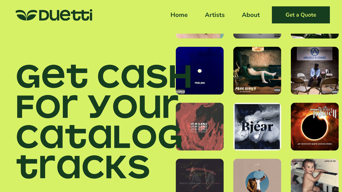 Duetti Closes $90 Million Funding Round to Expand Acquisition & Monetization of Independent Artists’ Music Catalogs