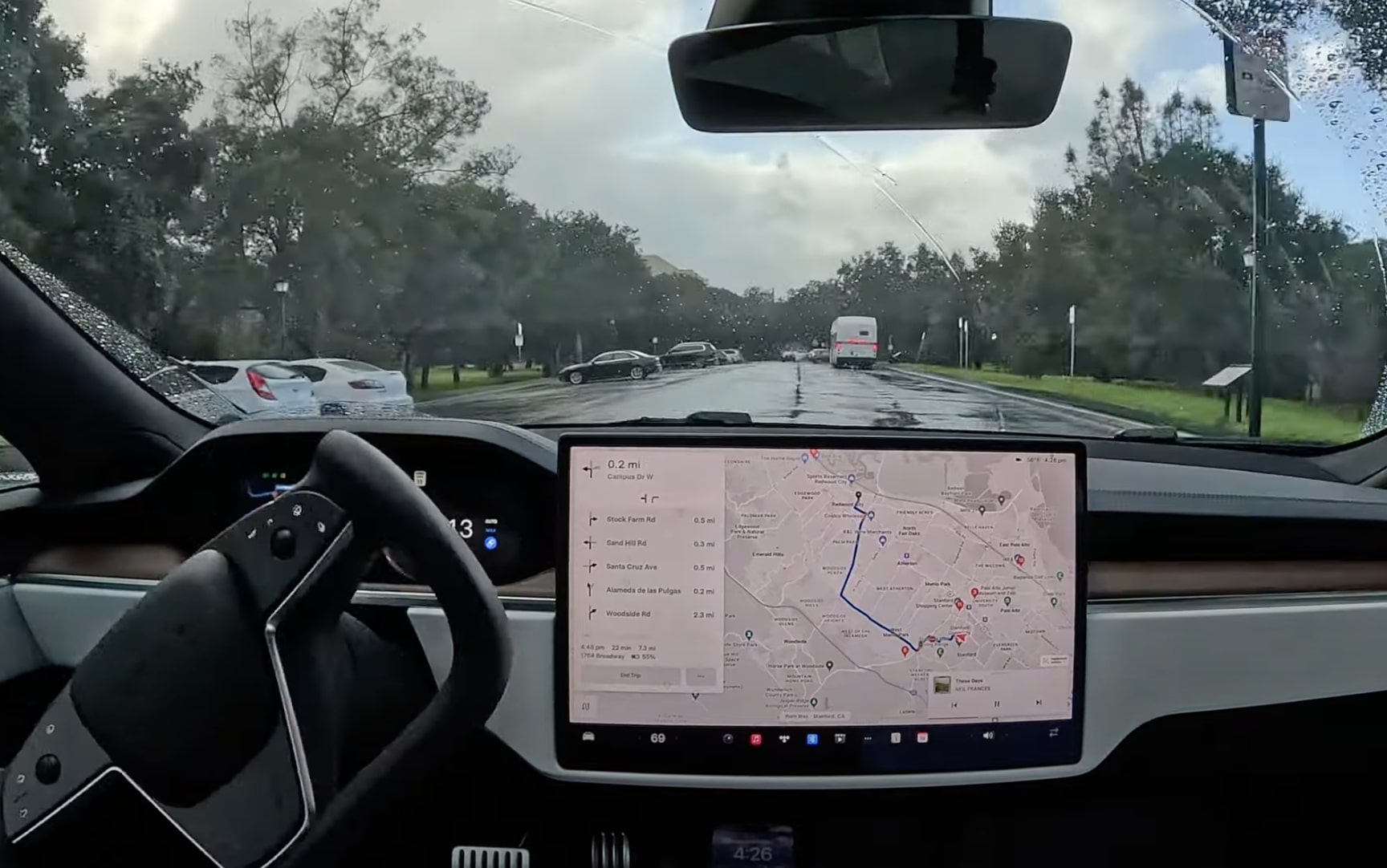 Tesla FSD V12.2.1 Drives