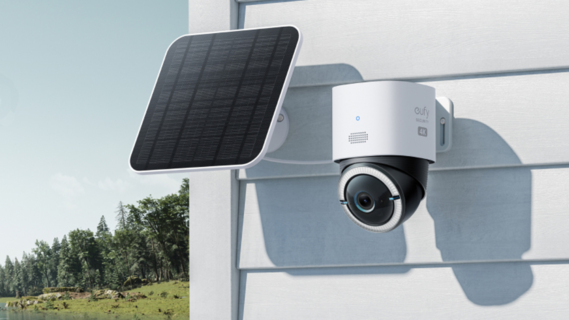 Eufy’s new outdoor 4K security camera can run endlessly on solar power