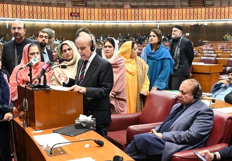 Pakistan’s Shehbaz Sharif takes oath as prime minister, directs team to talk with IMF