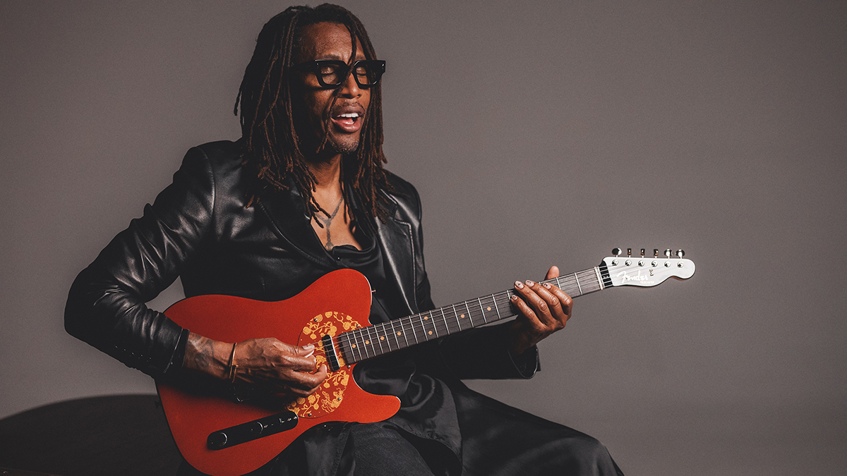 “I don’t believe that I have a signature guitar. I feel like I’m dreaming”: Fender taps influential producer and R&B guitarist Raphael Saadiq for a bold new signature Telecaster – and it’s received Eric Gales’ seal of approval
