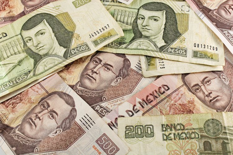 Mexican Peso retreats as USD/MXN rises on Fed’s hawkish signals, strong US data