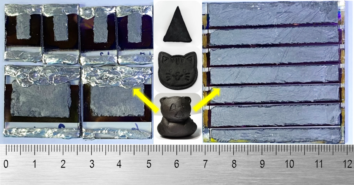 Perovskite solar cell based on playdough-like graphite electrodes achieves 20.29% efficiency