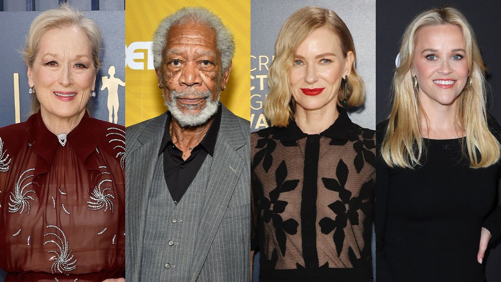 Meryl Streep, Morgan Freeman, Naomi Watts and Reese Witherspoon Set for Nicole Kidman’s AFI Tribute