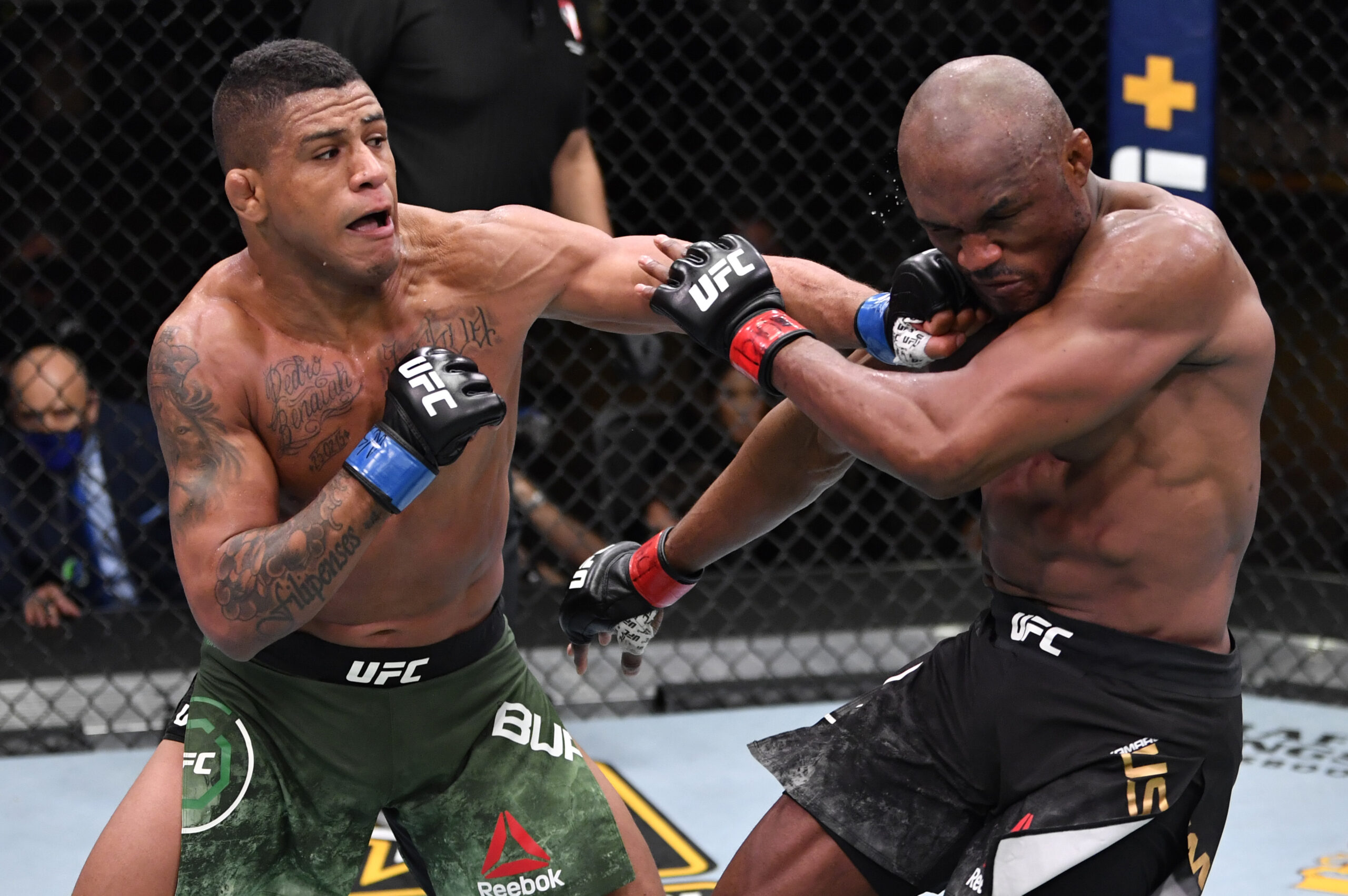 Gilbert Burns would love to rematch Kamaru Usman: ‘I was very emotional in that first fight’