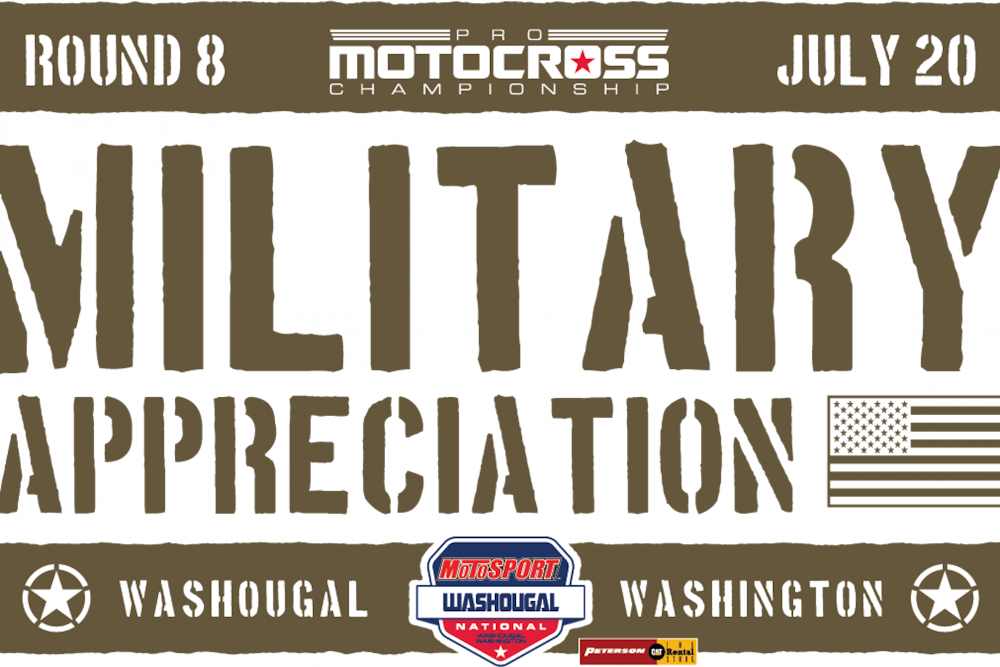 MotoSport Washougal National to Host Military Appreciation Race on July 20