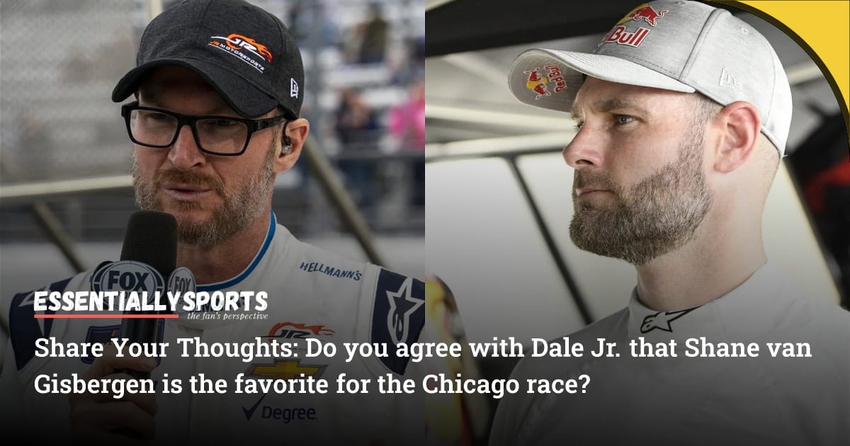 “How Can SVG Not Be Favorite”: Dale Jr’s Veteran Handing Chicago Crown to Shane Van Gisbergen Publicly Leaves NASCAR Fans Divided